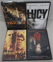 C12) 4 DVDs Movies Action Taken 3 Lucy Basic