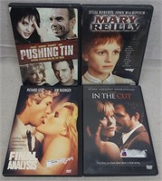 C12) 4 DVDs Movies Romance Thriller Pushing Tin