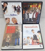 C12) 4 DVDs Movies Comedy Big Daddy
