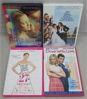 C12) 4 DVDs Movies Drama Romance 27 Dresses