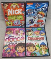C12) 4 Nickelodeon DVDs Favorites Compilations