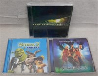 C12) 3 Music CDs Movie Soundtracks Godzilla