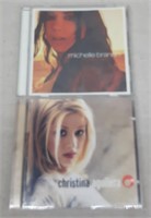 C12) 2 CDs Michelle Branch & Christina Aguilera