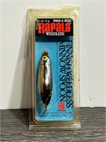 Rapala Weedless Minnow Spoon 1/8 Oz. Lure