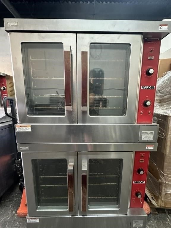 Vulcan doublestack convection ovens - electric