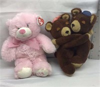 E4) BEAR LOT, PINK ONE IS A TY!
