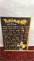 Complete Pokémon puzzle needs frame has plastic