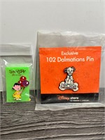 102 Dalmations Pin & Snoopy Jewelry Pin