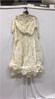 H1, Vintage, wedding dress, two-piece, see