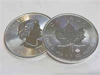 1 oz. Silver Canadian Maple Leaf
