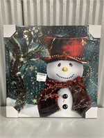 Christmas Canvas 16x16in Wall Art