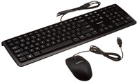 Amazon Basics USB Wired Computer Keyboard (QWERTY)