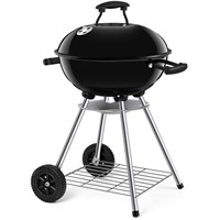 BEAU JARDIN Premium 18 Inch Charcoal Grill for