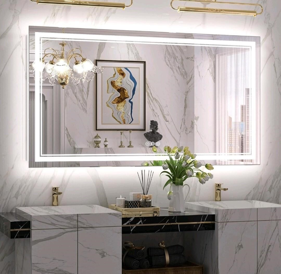 Keonjinn LED Bathroom Mirror 55" x 30"