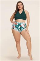 Hanna Nikole 2 Piece Bathing Suit Size 16W *See