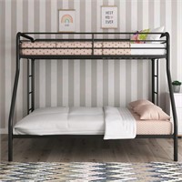 DHP Dusty Twin over Full Metal Bunk Bed