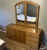 Palliser Long Dresser with Mirror