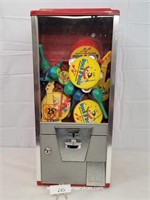 Table Top Oak 25 Cent Candy-Toy Vending Machine