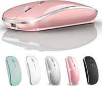 $13  Wireless Mouse for MacBook  iMac (Rose Gold)