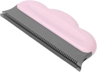 Pet Hair Remover Silicone Brush (Pink)