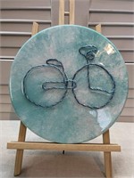 Bicycle Wire 3D Acrylic and Resin Painting