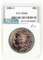 Coin 1898-O Morgan Silver Dollar-PCI-MS66