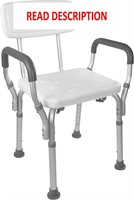 $40  Vaunn Shower Chair  Supports 350 lbs