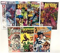 7 Marvel Spider-Man/Avenger Comics