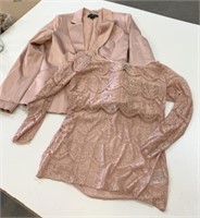 Guess Size L Top & Size 10 Jacket