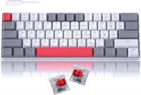 $30  Mechanical Keyboard  Mixed Keycaps  Red Switc