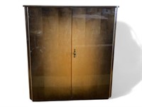 Mid Century German Armoire Cabinet