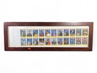 1987 Framed Uncut Baseball Cards