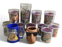 Vintage Plastic Camel Cups, Mugs