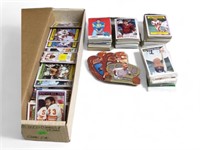 Unsearched 80's & 90s Baseball & Football Cards