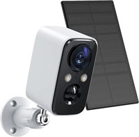 $60  FOAOOD Solar Panel Security Cam  Wireless