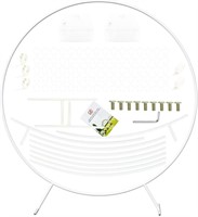 $47  LANGXUN Metal Balloon Arch Kit - 7.2ft  White