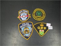 police patches, OPP, NYPD, more