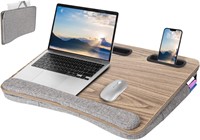 $46  17 Laptop Lap Desk Bed Table with Cushion
