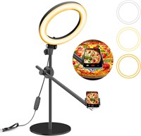 $50  Selfie Ring Light with Stand and Phone Holder