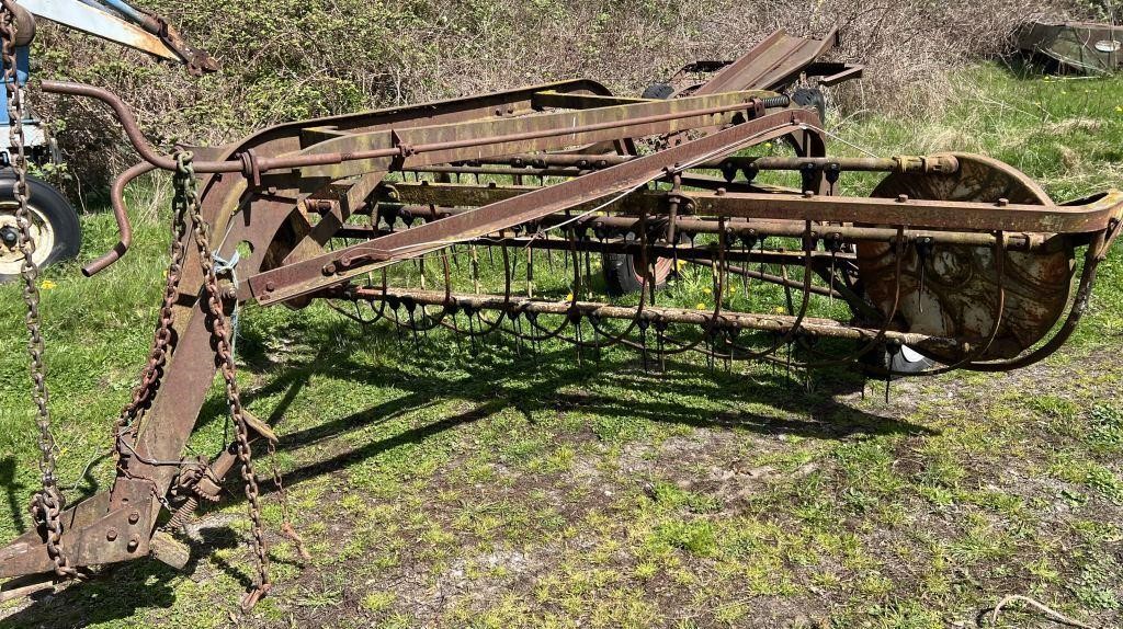 Unknown Model Hay Rake, But Seemed To Be Working