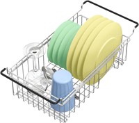 $24  Expandable Dish Rack- Stainless Steel