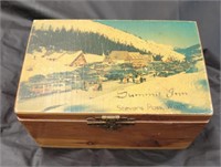 Vintage Steven's Pass Summit Inn Trinket Box!