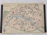 Map of Paris (20in x 28in)