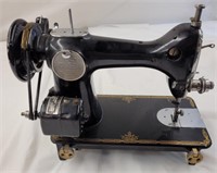 Vintage electric Singer sewing machine