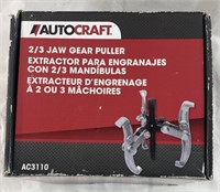 Autocraft 2/3 Jaw Gear Puller, Appears To Be New