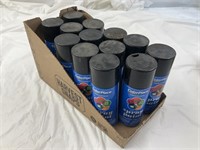 13 Cans Of Black Spray Paint They All Feel Fu