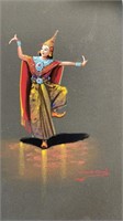 Thai Dancer on Paper by Marken