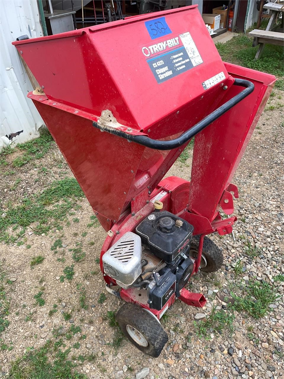 Troy Bilt CS4325 Chipper Shredder