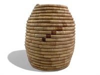 Large Vintage Hand Woven Basket
