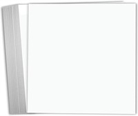 $12  Hamilco White Cardstock 12x12 65lb  25 Pack